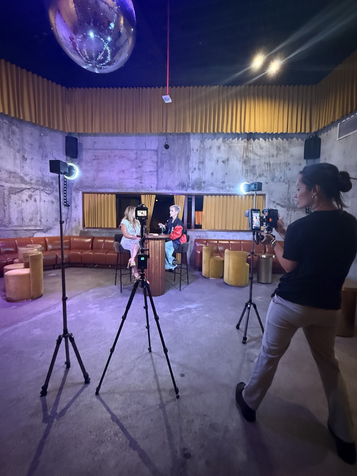 KISS Productions studio talk show production